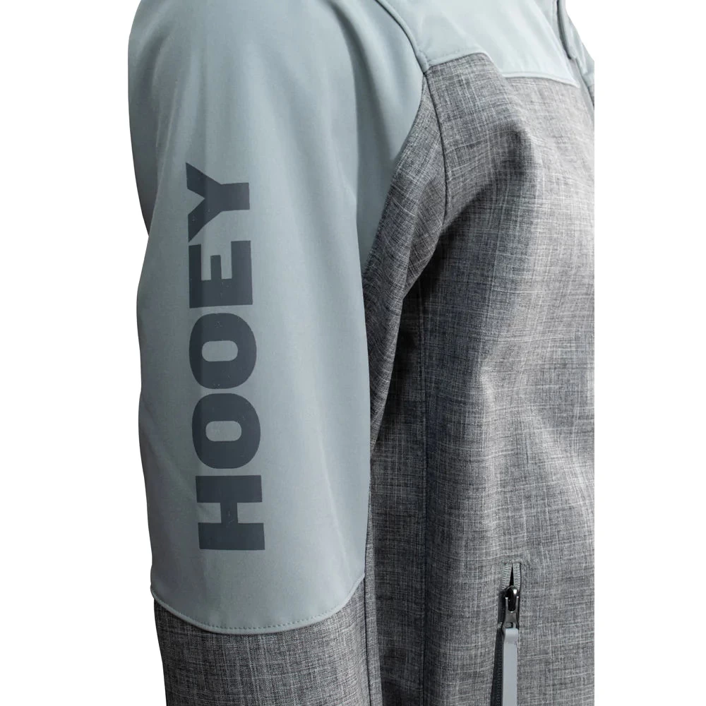 Hooey Men's Grey Softshell Jacket Full Zip HJ092GY - Image 2