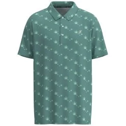Hooey Men's Teal Printed Polo Shirt
