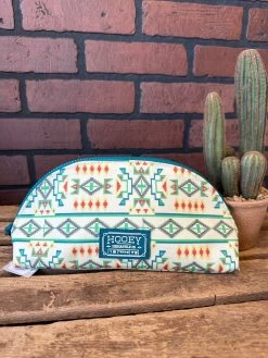 Hooey Make Up Bag Cream/ Multi Aztec MB004-02
