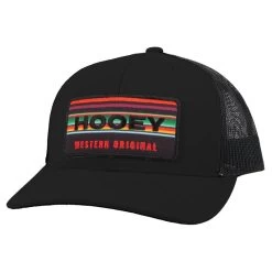 Hooey "Horizon" Odessa Fabric Black Baseball Cap 2135T-BK