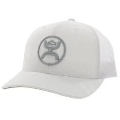 Hooey O Classic White Camo Ball Cap 2209T-CAWH