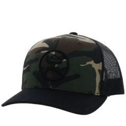 Hooey "O Classic" Camo/Black Cap 2309T-CABK