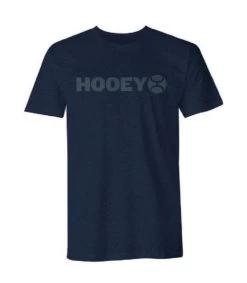 Hooey Men's "Lock-Up" Blue Tee HT1407BL