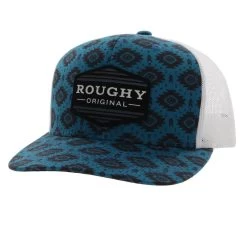 Hooey Youth Tribe Roughy Ball Cap Blue/White 4040T-BLWHY-Y