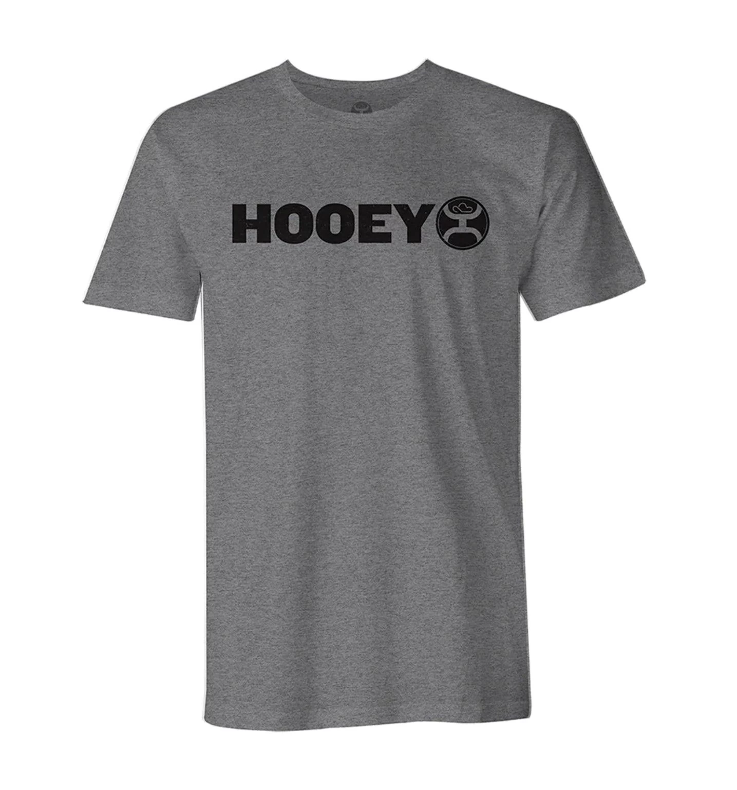 Hooey Men's "Lock-Up" Charcoal Tee HT1407GY