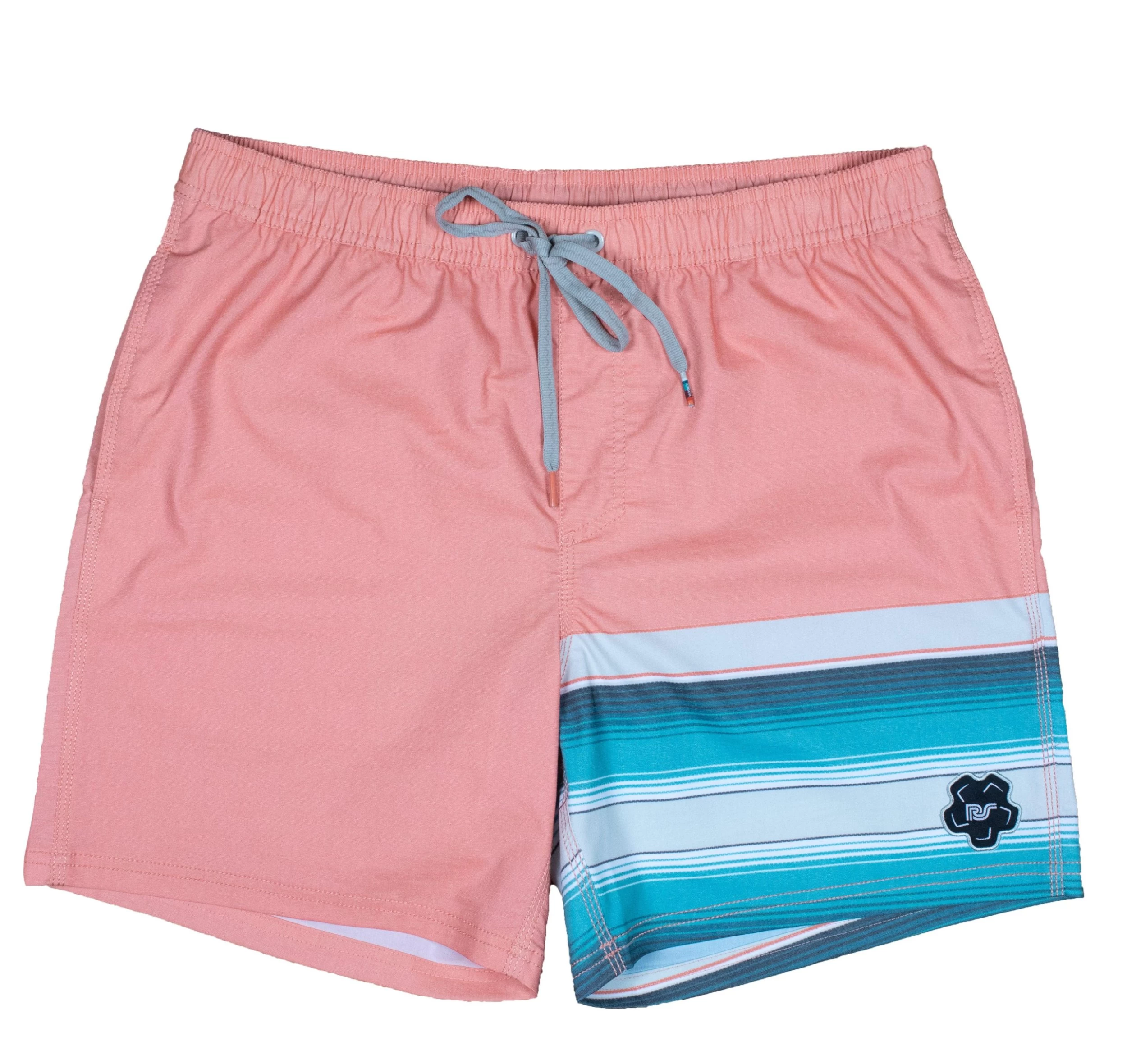 HOOey Youth "The Bigwake" Coral Board Shorts