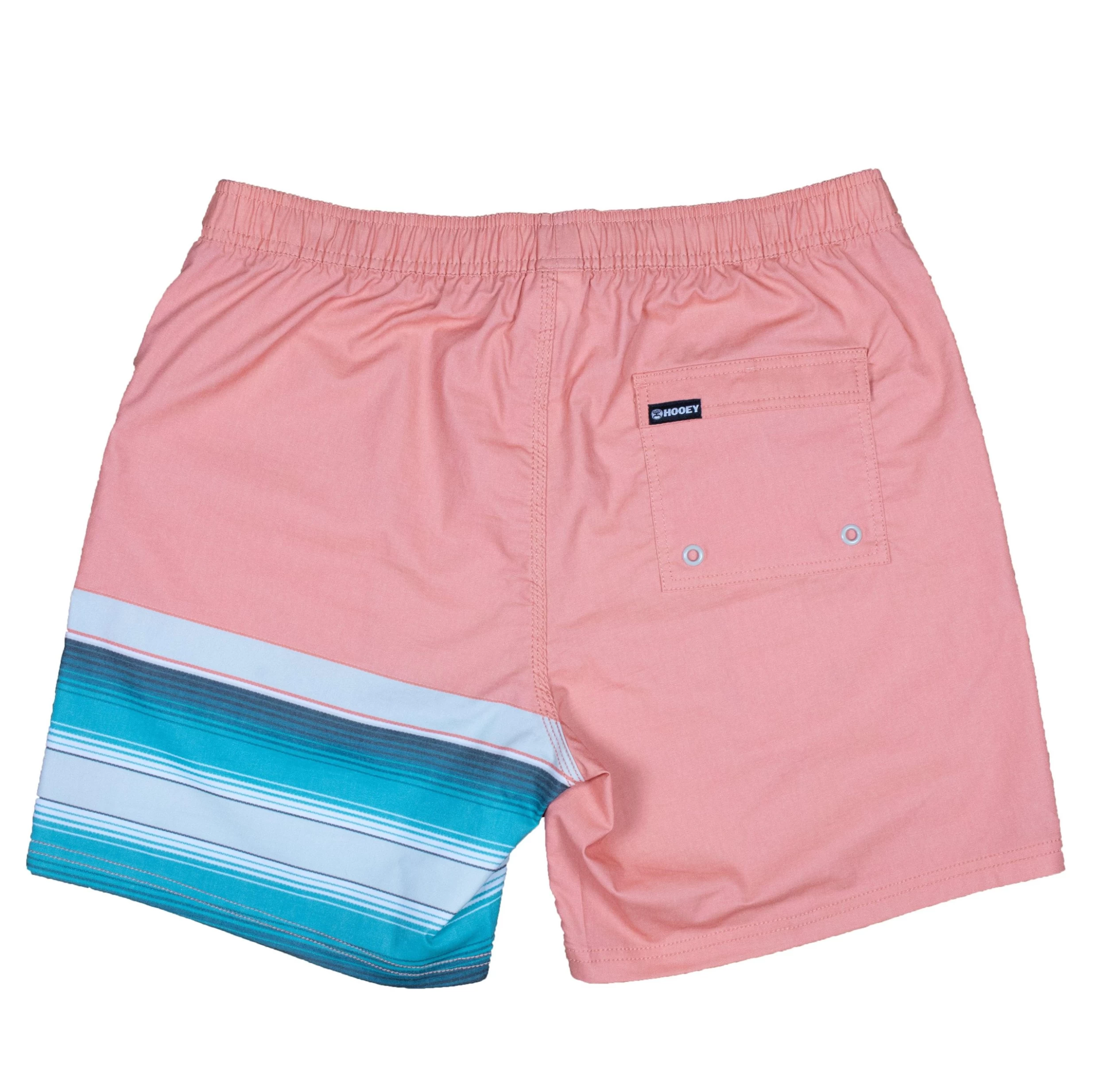 HOOey Youth "The Bigwake" Coral Board Shorts - Image 2