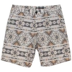 HOOey Youth "The Hybrid" Grey/Brown W/Aztec Shorts