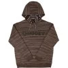 HOOey "Lock-Up" Brown Space Dye Hoody