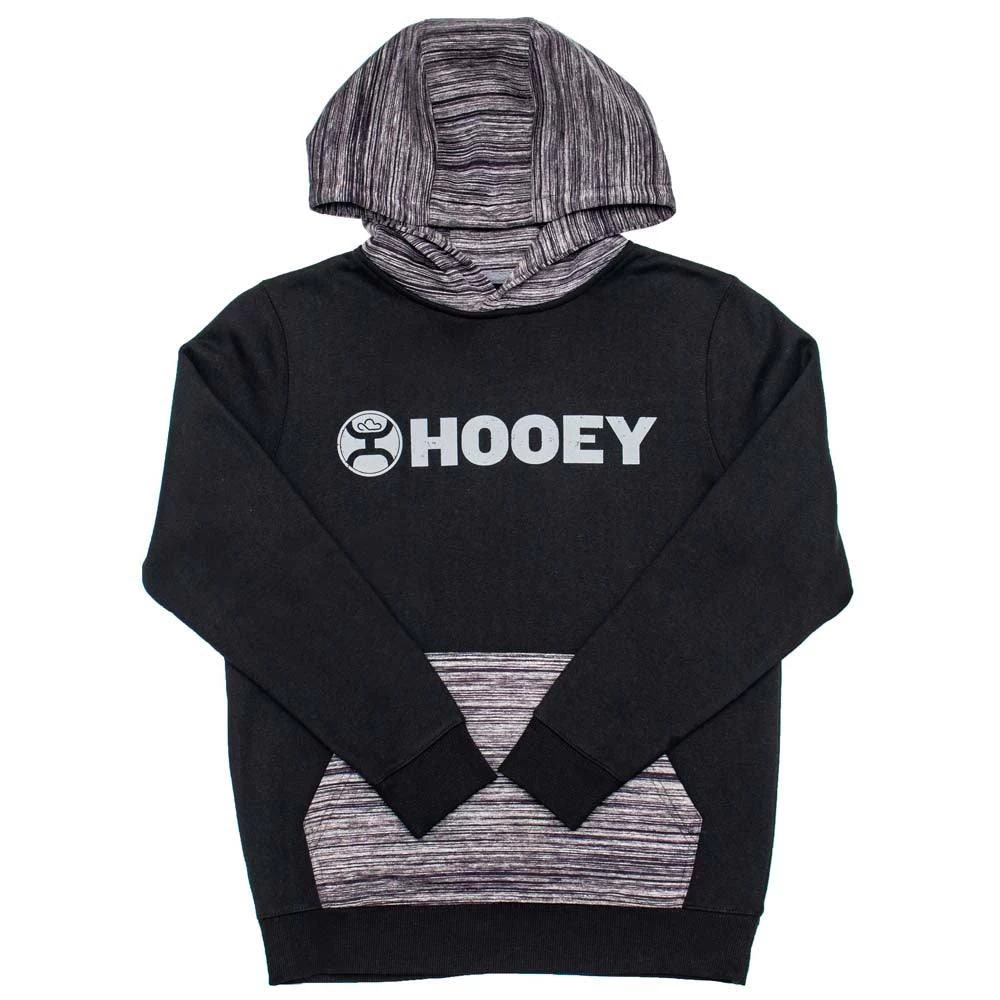 HOOey Youth "Lock Up" Black W/Grey Logo Hoody