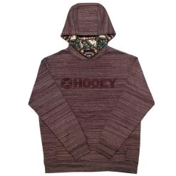 HOOey Youth "Lock-Up" Burgundy Hoody
