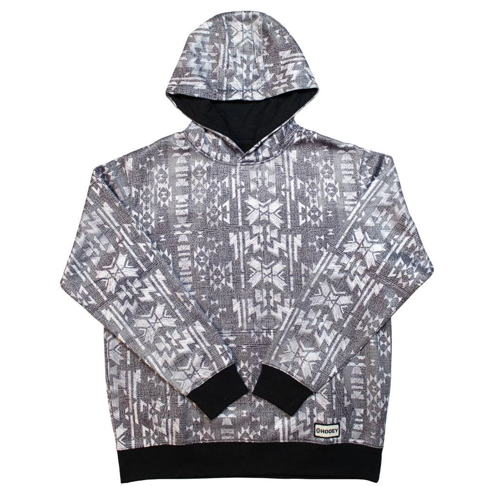 HOOey Youth "Mesa" Grey/White Hoody
