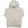 HOOey "Mogul" White W/ Quilted Pattern Hoody