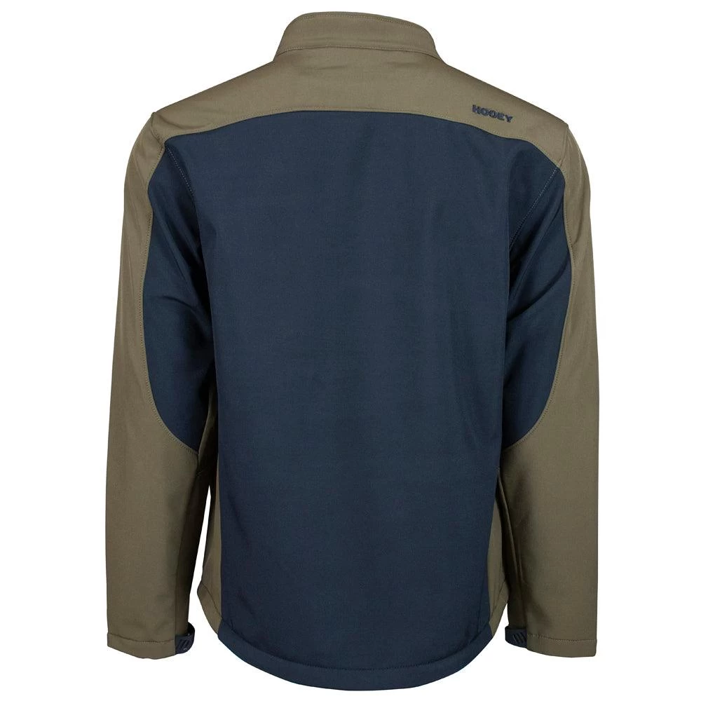 "Hooey Softshell Jacket" Black/Brown - Image 2