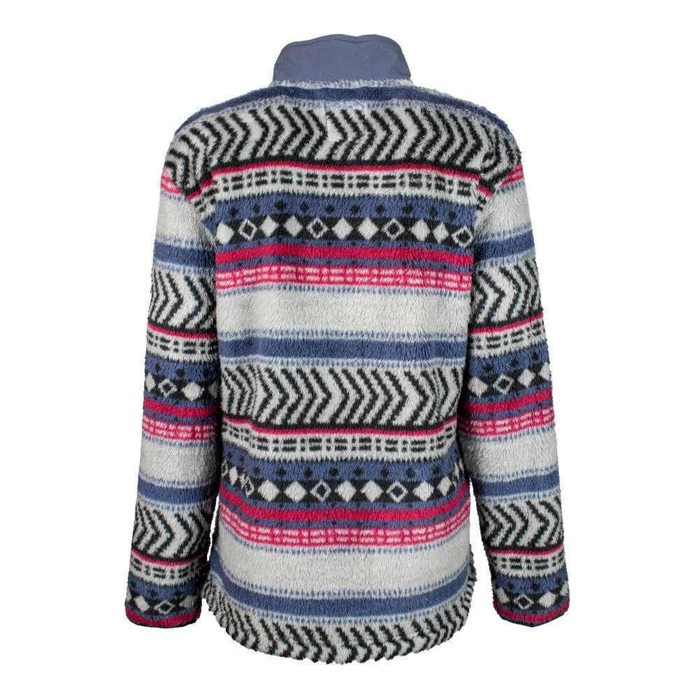 HOOey "Ladies Pullover" Blue Pattern - Image 2