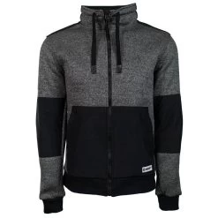 "Hooey Full Zip Tech Jacket" Charcoal W/Black Accents