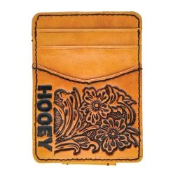 "Anhalt" Hooey Money Clip Tan / Floral