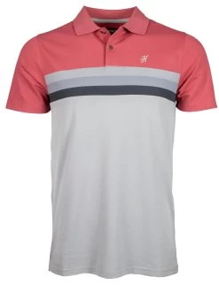 HOOey "The Maverick" Pink/Grey Crew Neck Shirt