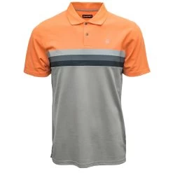 HOOey "The Maverick" Orange/Grey Crew Neck Shirt