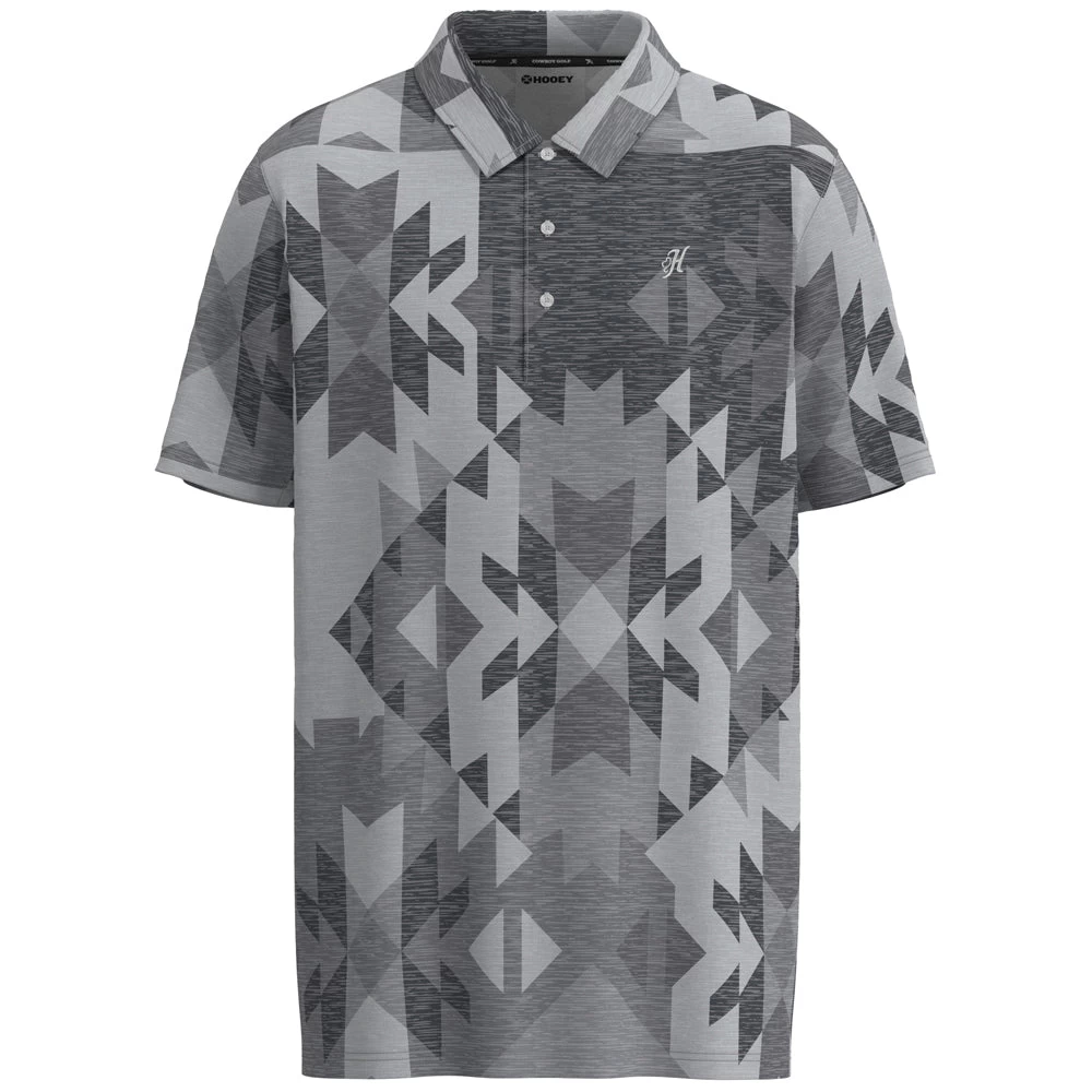 HOOey "The Weekender" Grey W/ Aztec Polo