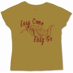 HOOey Youth "Easy Go" Mustard Tee