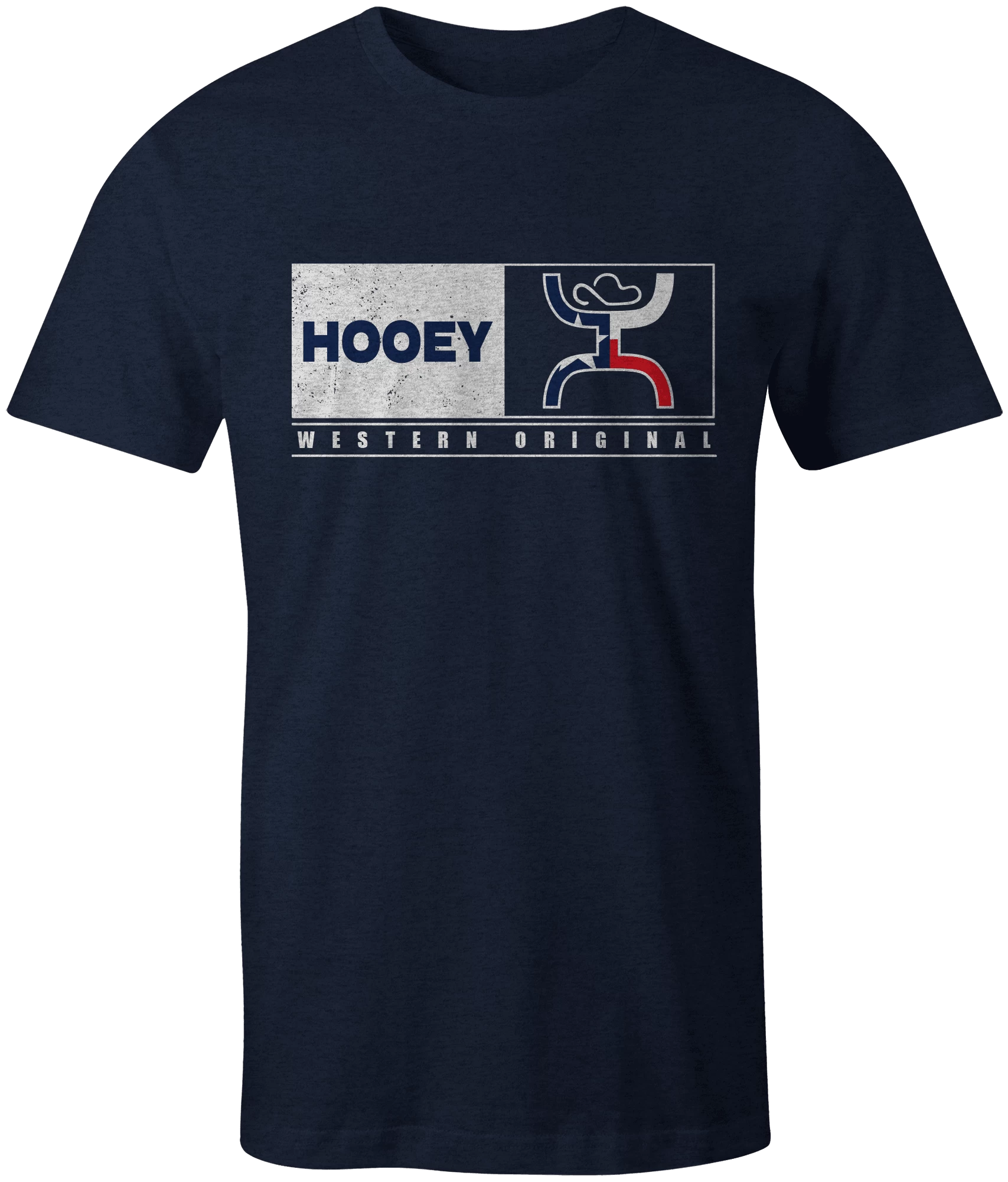 HOOey Youth "Match" Navy W/Red/White/Blue Logo T-shirt