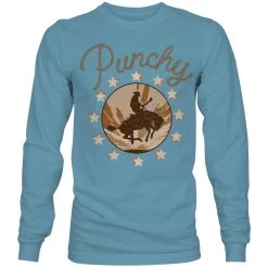 HOOey "Punchy" Denim Long Sleeve T-shirt