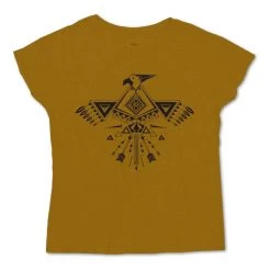 HOOey "Thunderbird" Mustard Tee