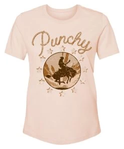 HOOey "Punchy" Peach T-shirt