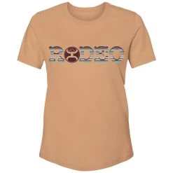 HOOey "Rodeo" Sienna W/Serape Logo T-shirt