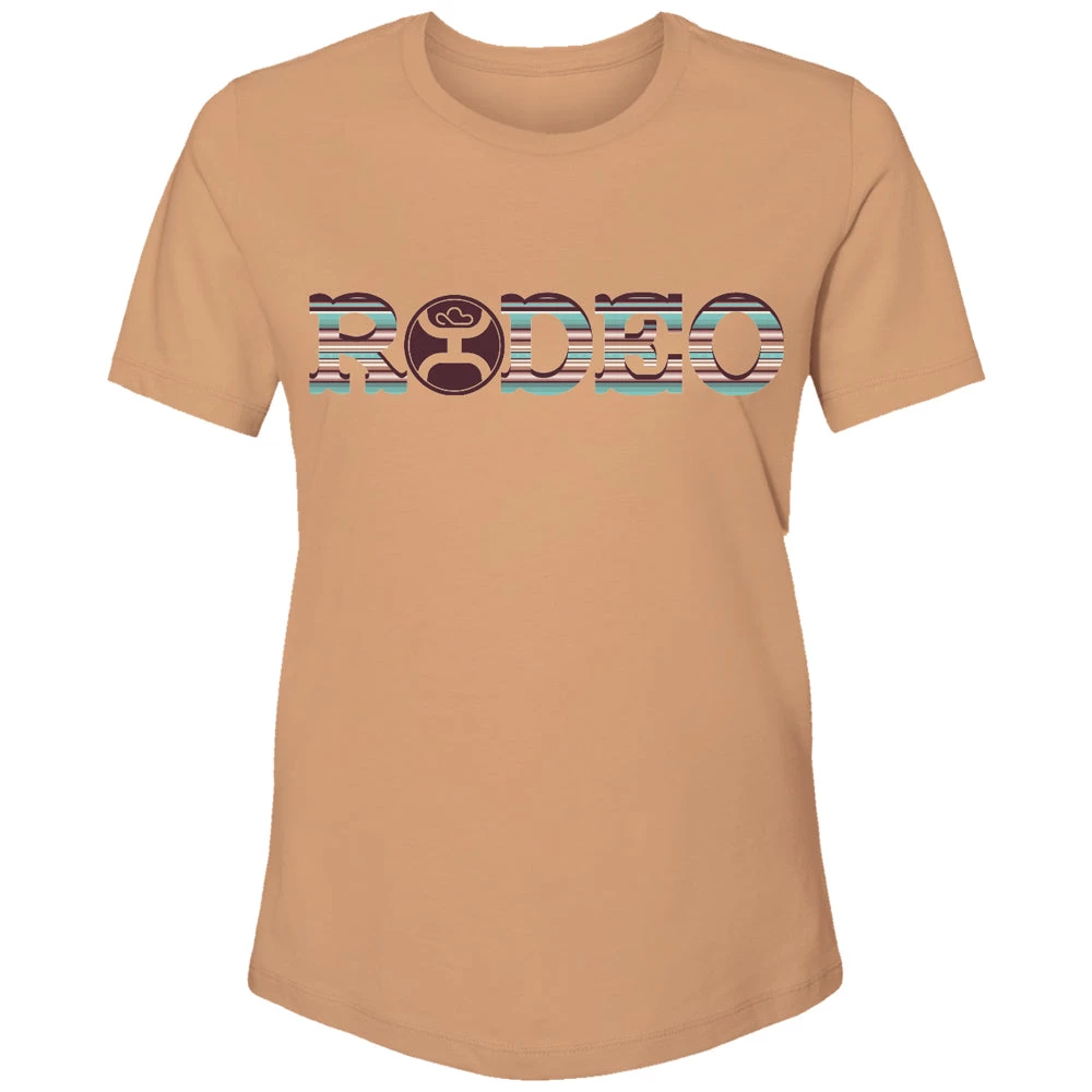 HOOey "Rodeo" Sienna W/Serape Logo T-shirt