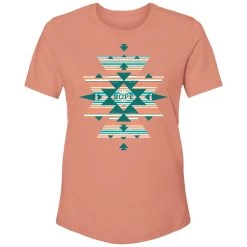HOOey Youth "Tucson" Terracotta W/Mint/Turquoise Logo T-shirt