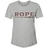 HOOey Youth "Rope" Grey W/Black/Pink Logo T-shirt