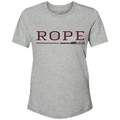 HOOey Youth "Rope" Grey W/Black/Pink Logo T-shirt