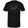 HOOey Youth "Charbray" Black W/Grey/Blue Rank Stock Logo T-shirt