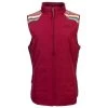 Youth "Hooey Girls Packable Vest" Burgundy W/Stripe Detailing