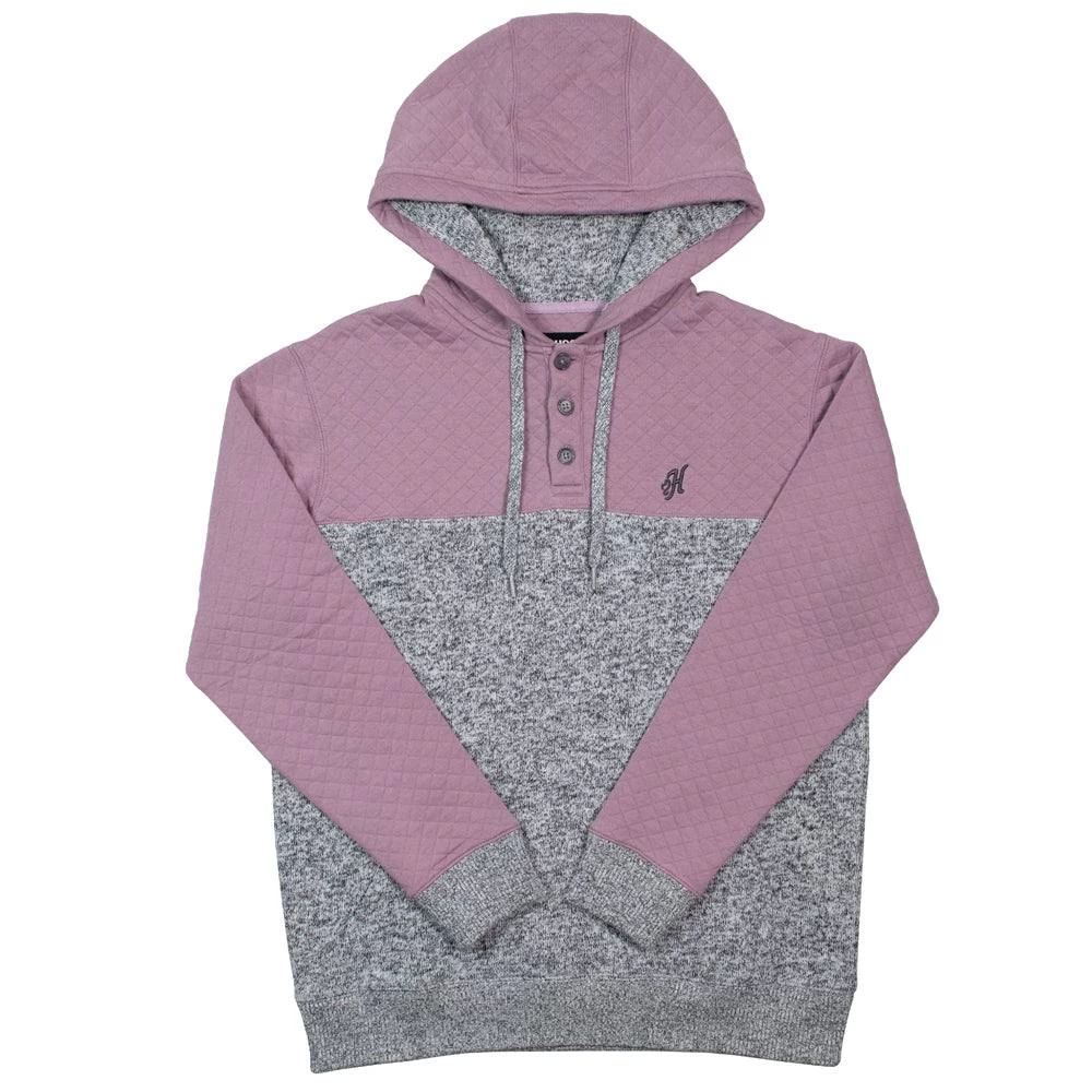 HOOey "Jimmy" Purple/Grey Hoody