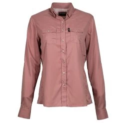 HOOey "Sol" Ladies Clay Long Sleeve Pearl Snap Shirt