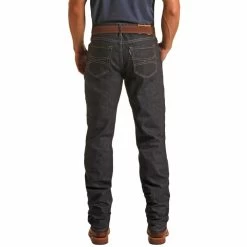 HOOey "Dark Wash" Relaxed Fit Stackable Bootcut Jeans