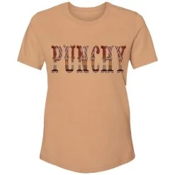 HOOey "Straight Punchy" Sienna W/Punchy Logo T-shirt