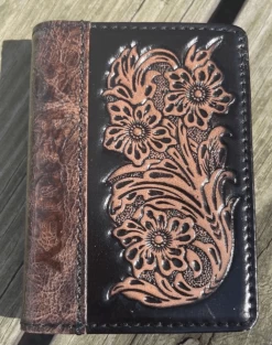 Hooey Men's Bi-Fold Wallet With Money Clip HFBF015-BRTN