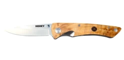 Hooey "Stud Folders" Maple Burl Liner Knife HK502