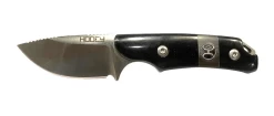 Hooey Buffalo Horn Fixed Blade Skinner Knife HK301
