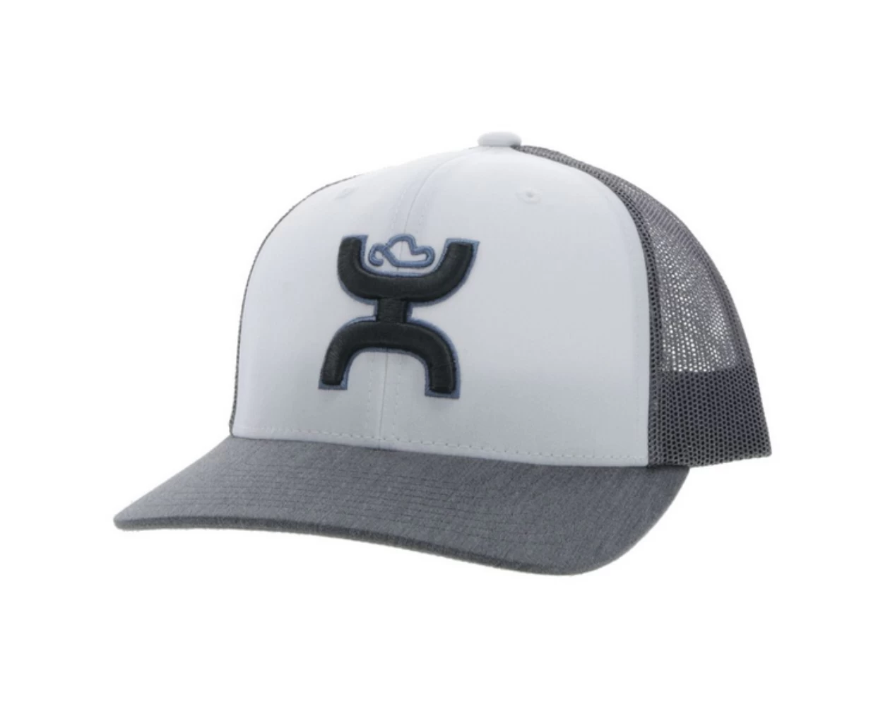 Hooey Adjustable "Sterling" White/Grey Ball Cap