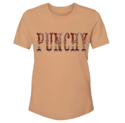 Hooey Women's "Straight Punchy" Sienna Crew Short Sleeve Tee PT1642BR