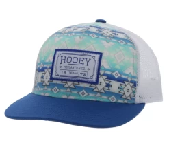 Hooey "Doc" Teal & White Trucker Snapback Hat 2302T-TLWH