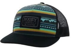 Hooey "Doc" Turquoise & Black Trucker Snapback Hat 2302T-TQBK