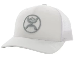 Hooey "O Classic" White Camo Trucker Snapback Hat 2209T-CAWH