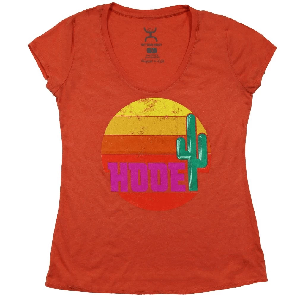 HOOey "Sol" Orange Tee